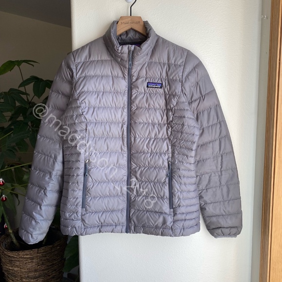 Patagonia Down Sweater Jacket Small Feather Grey Regular Fit 800-fill Down S - Picture 13 of 14